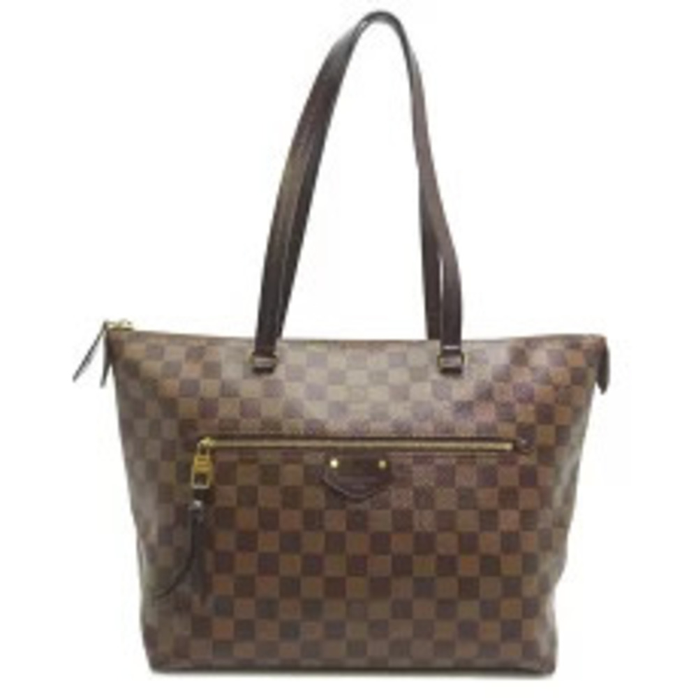 Louis Vuitton Iena Shoulder Bag Damier Ebene Brown